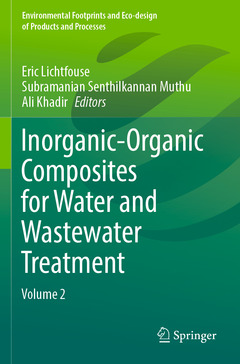 Couverture de l’ouvrage Inorganic-Organic Composites for Water and Wastewater Treatment