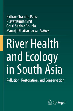 Couverture de l’ouvrage River Health and Ecology in South Asia