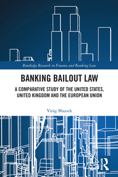 Couverture de l’ouvrage Banking Bailout Law