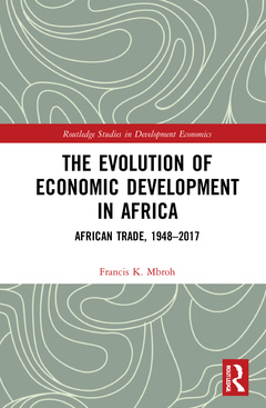 Couverture de l’ouvrage The Evolution of Economic Development in Africa