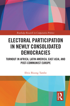 Couverture de l’ouvrage Electoral Participation in Newly Consolidated Democracies