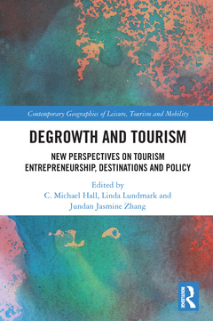 Couverture de l’ouvrage Degrowth and Tourism