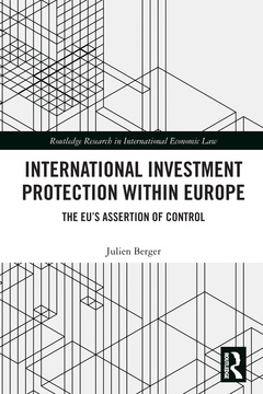 Couverture de l’ouvrage International Investment Protection within Europe