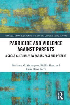 Couverture de l’ouvrage Parricide and Violence against Parents