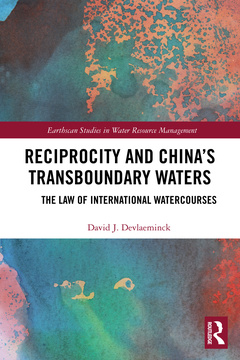 Couverture de l’ouvrage Reciprocity and China’s Transboundary Waters