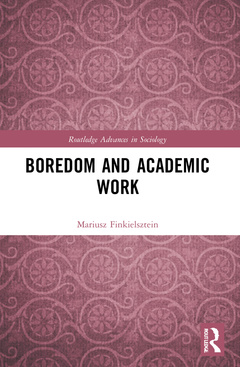 Couverture de l’ouvrage Boredom and Academic Work