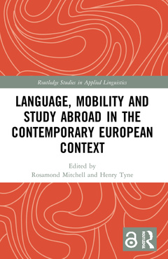 Couverture de l’ouvrage Language, Mobility and Study Abroad in the Contemporary European Context