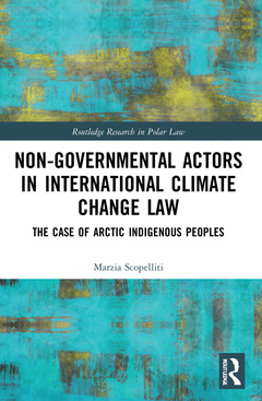 Couverture de l’ouvrage Non-Governmental Actors in International Climate Change Law