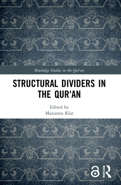 Couverture de l’ouvrage Structural Dividers in the Qur'an