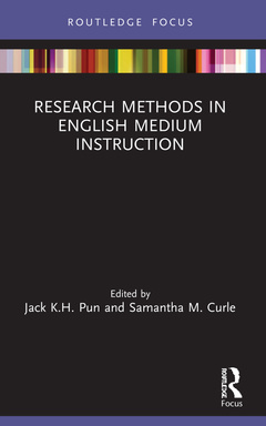 Couverture de l’ouvrage Research Methods in English Medium Instruction