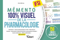 Couverture de l’ouvrage Mémento 100% visuel de la pharmacologie IFSI