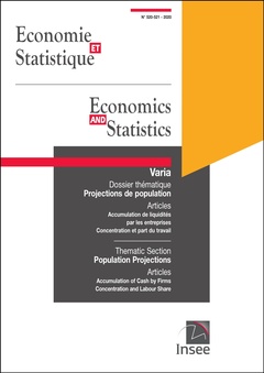Couverture de l’ouvrage Economie et Statistique/ Economics and Statistics n° 520-521
