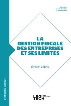 Couverture de l’ouvrage Gestion fiscale des entreprises et ses limites