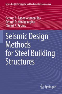Couverture de l’ouvrage Seismic Design Methods for Steel Building Structures