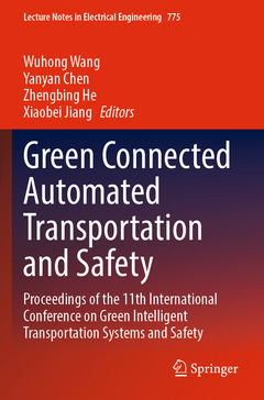 Couverture de l’ouvrage Green Connected Automated Transportation and Safety