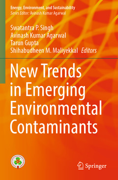 Couverture de l’ouvrage New Trends in Emerging Environmental Contaminants