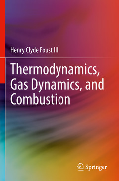 Couverture de l’ouvrage Thermodynamics, Gas Dynamics, and Combustion