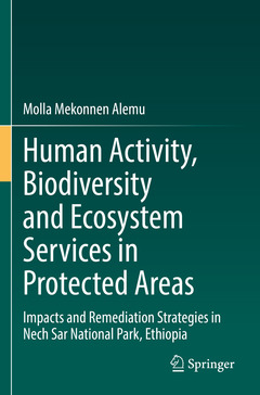 Couverture de l’ouvrage Human Activity, Biodiversity and Ecosystem Services in Protected Areas 