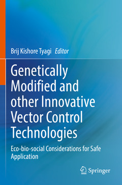 Couverture de l’ouvrage Genetically Modified and other Innovative Vector Control Technologies