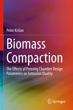 Couverture de l’ouvrage Biomass Compaction