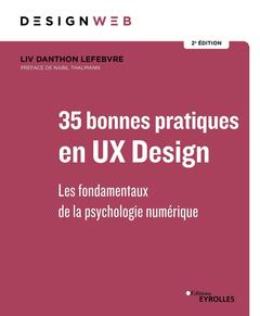 Couverture de l’ouvrage 35 bonnes pratiques en UX Design 2e édition