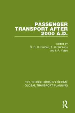 Couverture de l’ouvrage Passenger Transport After 2000 A.D.