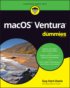 Couverture de l’ouvrage macOS Ventura For Dummies