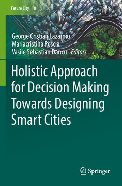 Couverture de l’ouvrage Holistic Approach for Decision Making Towards Designing Smart Cities