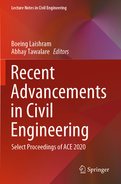 Couverture de l’ouvrage Recent Advancements in Civil Engineering