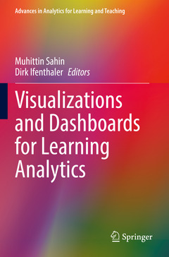 Couverture de l’ouvrage Visualizations and Dashboards for Learning Analytics