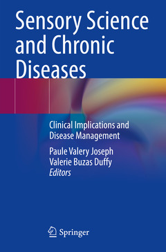 Couverture de l’ouvrage Sensory Science and Chronic Diseases