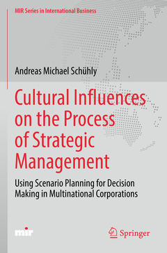 Cover of the book Cultural Influences on the Process of Strategic Management