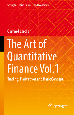 Couverture de l’ouvrage The Art of Quantitative Finance Vol.1