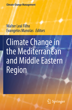 Couverture de l’ouvrage Climate Change in the Mediterranean and Middle Eastern Region