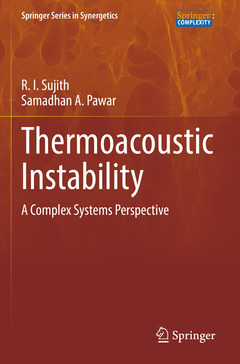 Couverture de l’ouvrage Thermoacoustic Instability