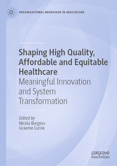 Couverture de l’ouvrage Shaping High Quality, Affordable and Equitable Healthcare