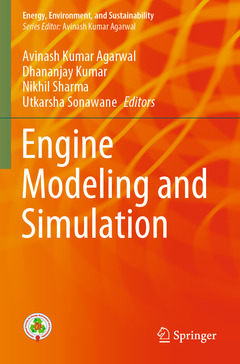 Couverture de l’ouvrage Engine Modeling and Simulation