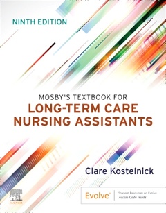 Couverture de l’ouvrage Mosby's Textbook for Long-Term Care Nursing Assistants