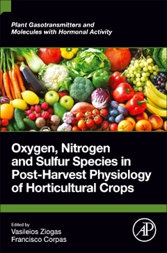 Couverture de l’ouvrage Oxygen, Nitrogen and Sulfur Species in Post-Harvest Physiology of Horticultural Crops