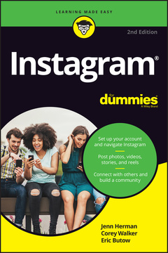 Couverture de l’ouvrage Instagram For Dummies