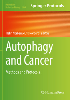Couverture de l’ouvrage Autophagy and Cancer