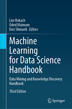 Couverture de l’ouvrage Machine Learning for Data Science Handbook