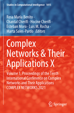 Couverture de l’ouvrage Complex Networks & Their Applications X