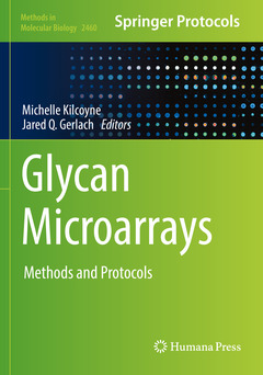 Couverture de l’ouvrage Glycan Microarrays