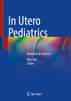 Couverture de l’ouvrage In Utero Pediatrics