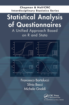 Couverture de l’ouvrage Statistical Analysis of Questionnaires