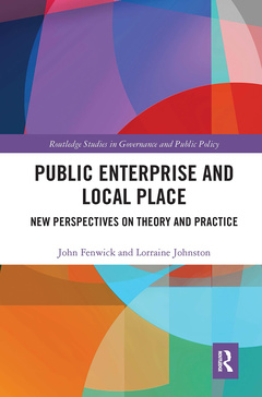 Couverture de l’ouvrage Public Enterprise and Local Place