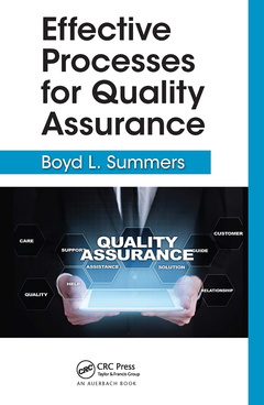 Cover of the book Effective Processes for Quality Assurance