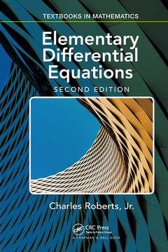 Couverture de l’ouvrage Elementary Differential Equations