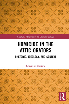 Couverture de l’ouvrage Homicide in the Attic Orators